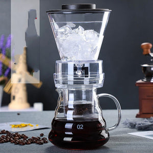 Ice Drip Coffee Pot – Glass Cold Brew Coffee Maker