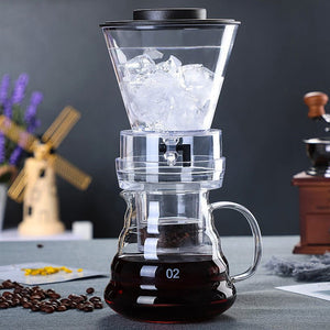 Ice Drip Coffee Pot – Glass Cold Brew Coffee Maker