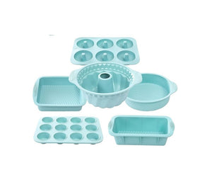 Royalford 6-Piece Silicone Bakeware Set – BPA Free & Oven Safe