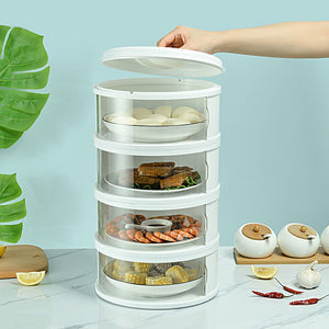 Stackable Insulation Storage Organizer – 4-Tier Multi-Layer Rack