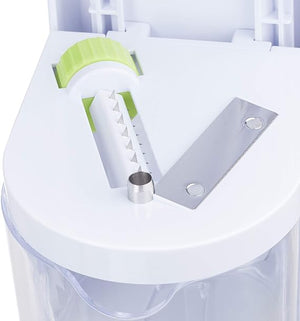 Universal Food Spiralizer – 3-in-1 Manual Vegetable Spiral Slicer