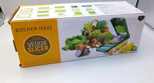 Zafran Pro 12-in-1 Precision Vegetable Chopper™ – Premium Multi-Blade Kitchen Prep System